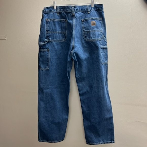 Carhartt Dungaree Men's Work Jeans - Picture 1 of 12